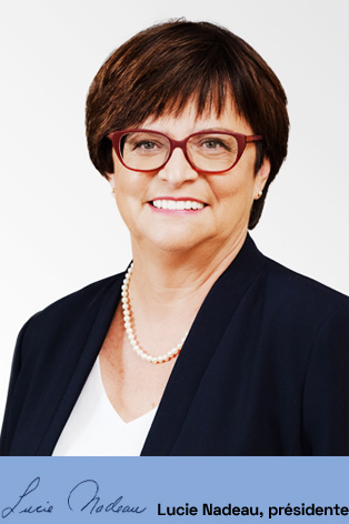 Lucie Nadeau - Présidente